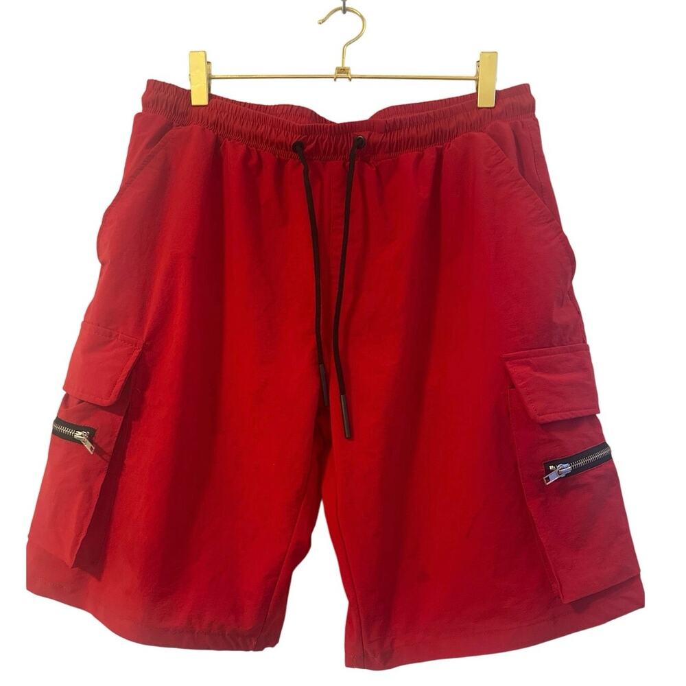 NWOT American stitch red shorts Sz XL